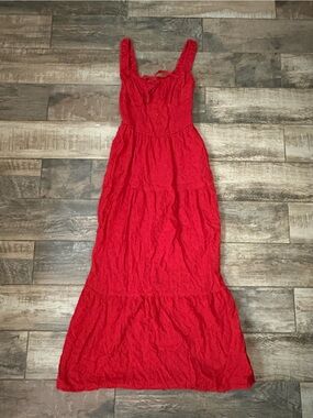 Sleeveless Red Dress